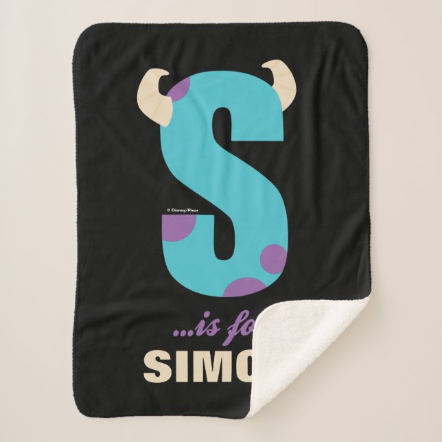 Couverture Sherpa S est pour Sulley| Ajouter votre nom (Devant)