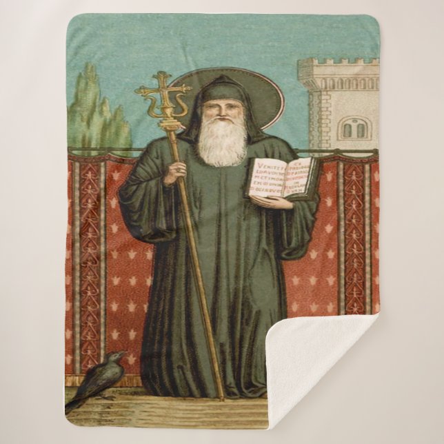 Couverture Sherpa Saint Benedict of Nursia (Devant)