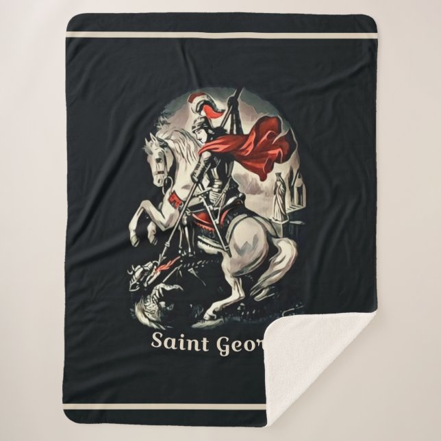 Couverture Sherpa Saint George Sherpa Blanket (Devant)
