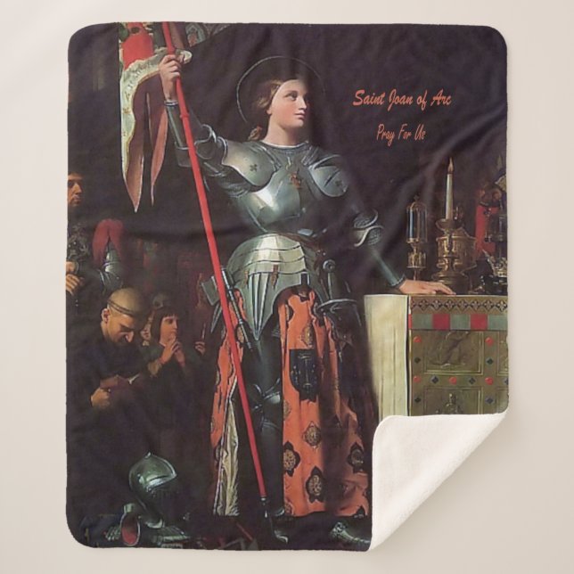 Couverture Sherpa Saint Jeanne d'Arc (Devant)