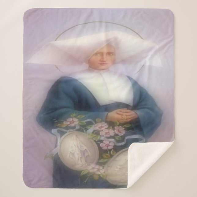 Couverture Sherpa Sainte Catherine Laboure (Devant)