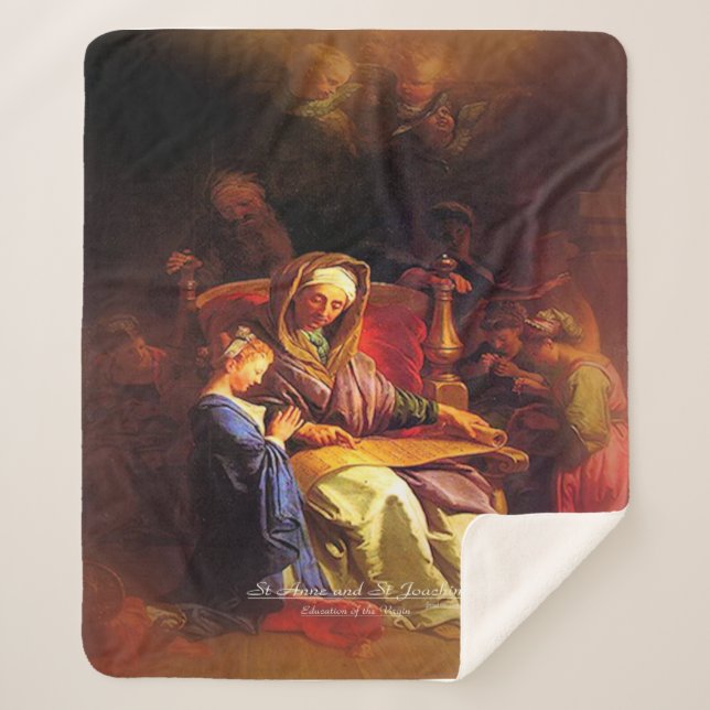 Couverture Sherpa Saints Anne et Joachim, Parents de Marie (Devant)