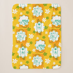Couverture Sherpa Scooby-Doo   Modèle floral de caractère