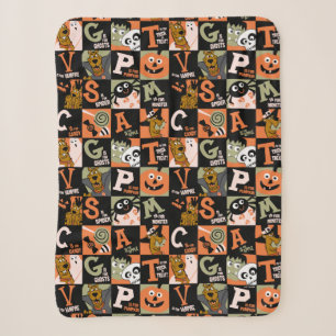Couverture Sherpa Scooby-Doo   Motif Halloween