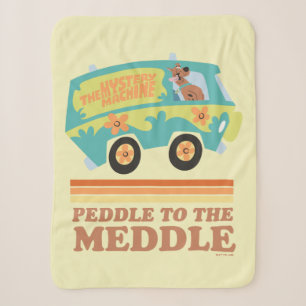 Couverture Sherpa Scooby-Doo Mystery Machine "Peddle to the Meddle"