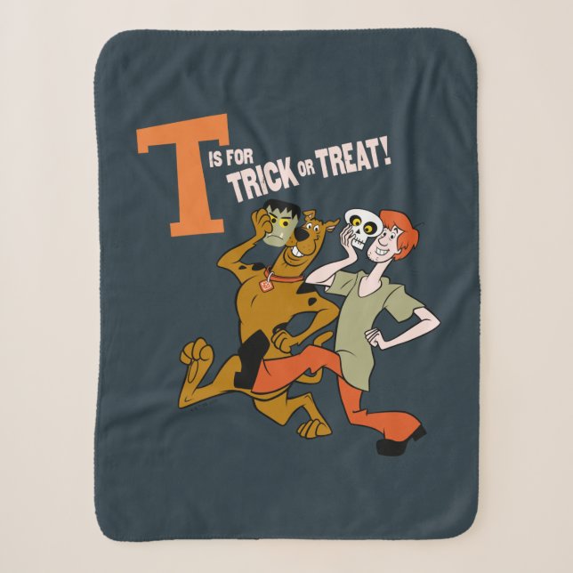Couverture Sherpa Scooby-Doo | T est pour les essais (Devant)