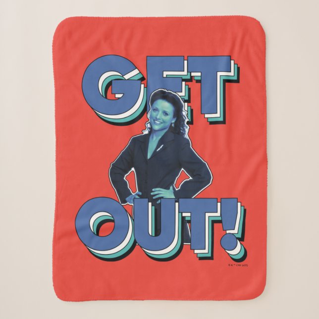 Couverture Sherpa Seinfeld | Elaine - Sortez ! (Devant)