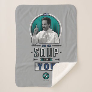 Couverture Sherpa Seinfeld   Pas De Soupe Pour Vous Graphique