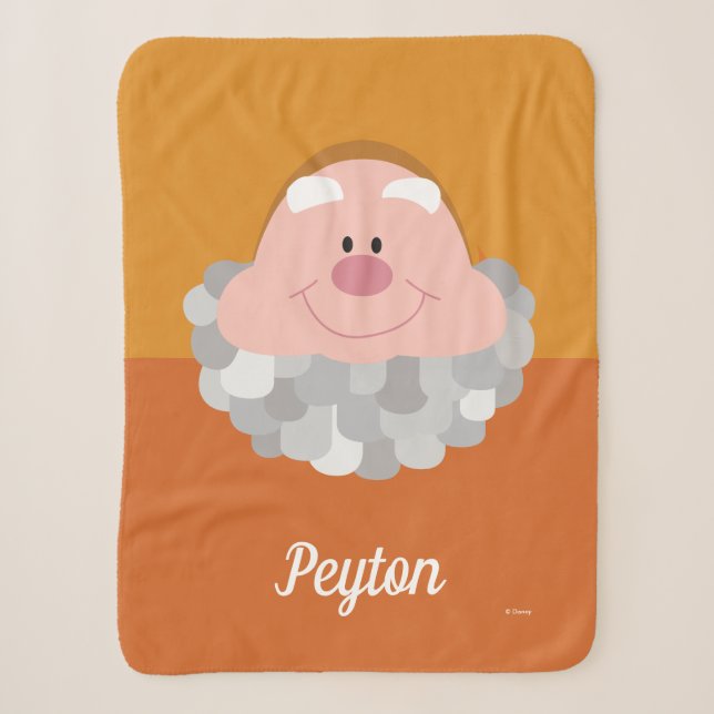 Couverture Sherpa Sept nains - Un joyeux personnage| Nom (Devant)