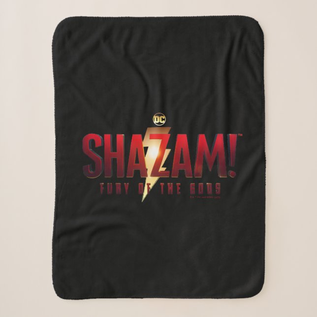 Couverture Sherpa SHAZAM ! Furie des dieux | Logo Fury of the Gods (Devant)