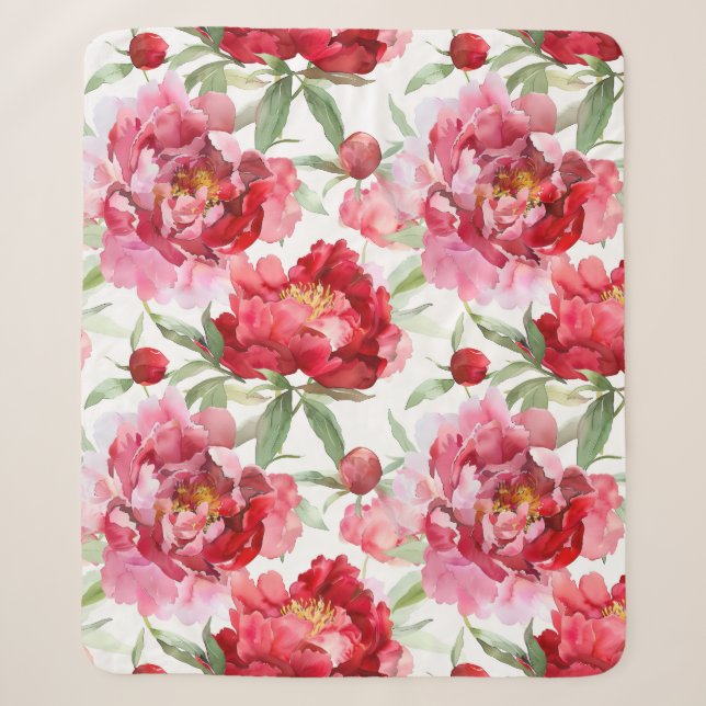 Couverture Sherpa Sherpa Blanket rose (Devant)