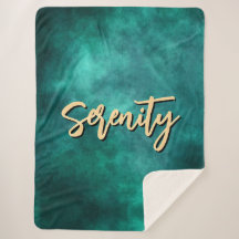 Sherpa Blanket turquoise