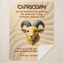 Signe du zodiaque Capricorne Design d'astrologie m