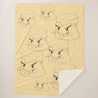 Couverture Sherpa Sinister Flan Sherpa Blanket