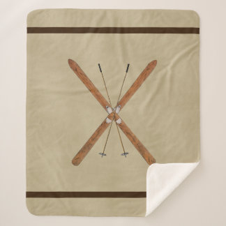 Couverture Sherpa Skis De Fond Et Polonais