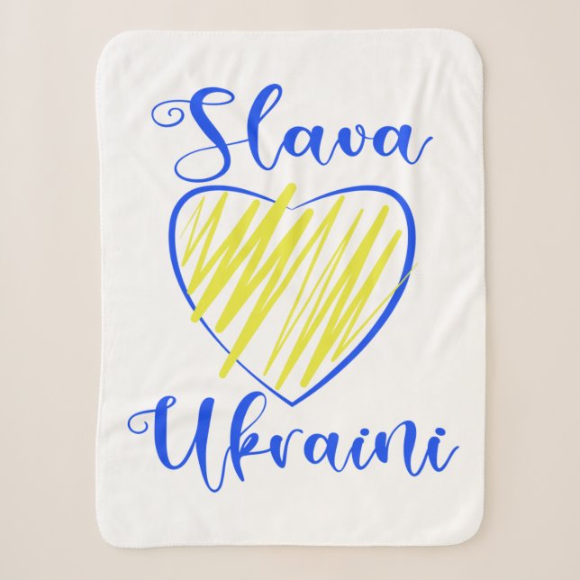 Couverture Sherpa Slogan Slava La gloire ukrainienne au coeur de l'U (Devant)