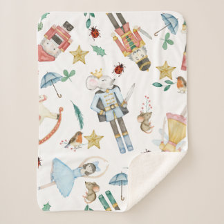 Couverture Sherpa small sherpa blanket - ideal gift for new baby