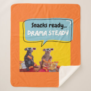 Couverture Sherpa Snacks Ready, Drama Steady