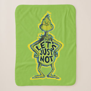 Couverture Sherpa Snarky Grinch   Drôle Ne faisons pas