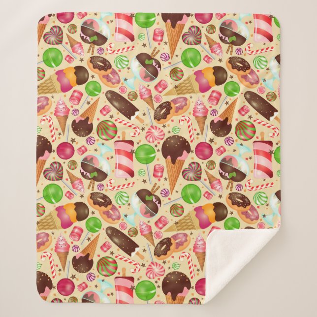 Couverture Sherpa Soins sucrés (Devant)