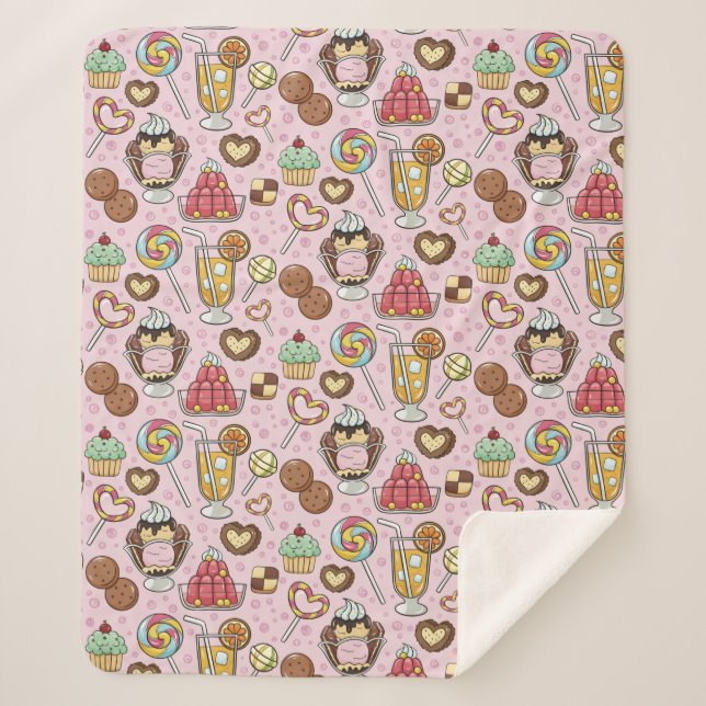 Couverture Sherpa Soins sucrés (Devant)