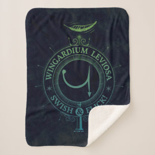 Couverture Sherpa Sortilège Harry Potter   Graphisme Wingardium Levi