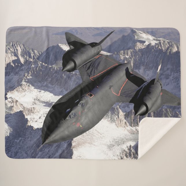 COUVERTURE SHERPA SR-71 ESPION D'OISEAU NOIRE (Devant (Horizontal))