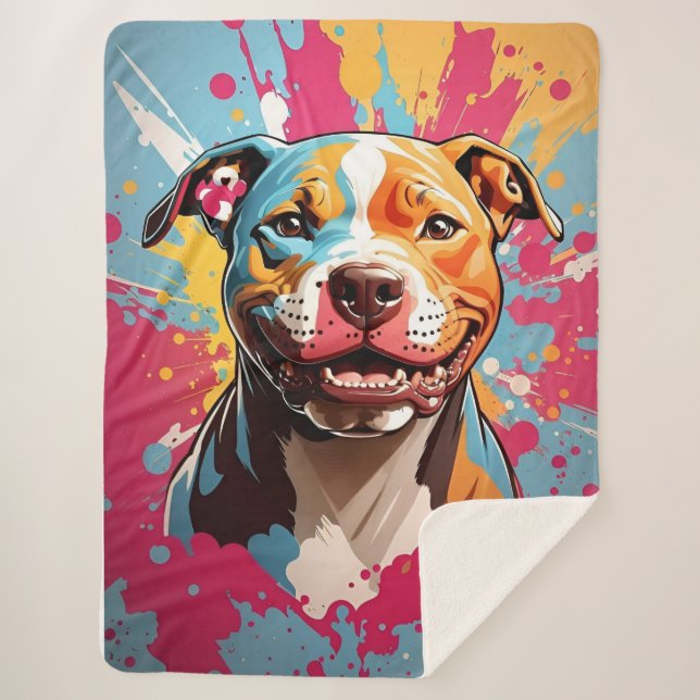 Couverture Sherpa Staffordshire Birthday Fun (Devant)