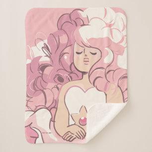 Couverture Sherpa Steven Universe Illustration de quartz Rose