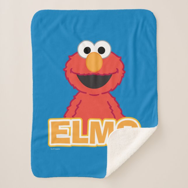 Couverture Sherpa Style classique Elmo (Devant)