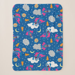Couverture Sherpa Super Grover 2.0 Motif Sky de nuit