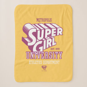 Couverture Sherpa Supergirl Metropolis University Athletics Départem