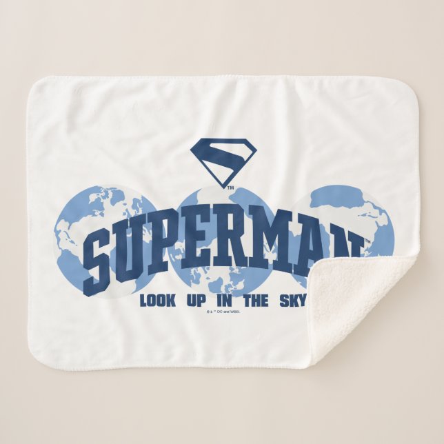 Couverture Sherpa Superman dans le monde (Devant (Horizontal))