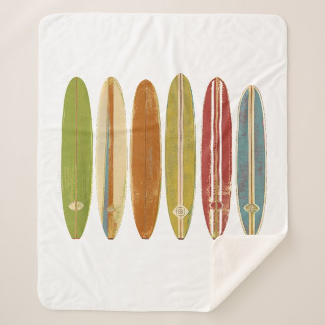 Couverture Sherpa Surf de Longboard (Devant)