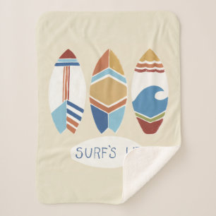Couverture Sherpa Surf ! Planches de surf