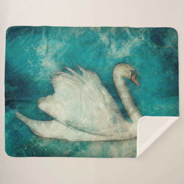 Couverture Sherpa Swan (Devant (Horizontal))
