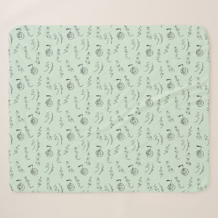 Couverture Sherpa Symboles Reiki Motif - Reiki Guérison