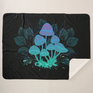 Couverture Sherpa Tabourets dans Bushes