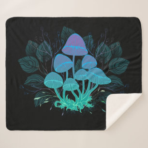 Couverture Sherpa Tabourets dans Bushes