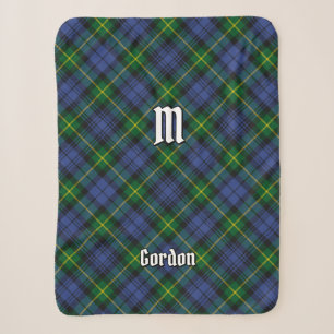Couverture Sherpa Tartan Clan Gordon