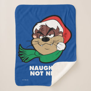 Couverture Sherpa TAZ™ "Naughty Not Nice"