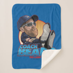 Couverture Sherpa Ted Lasso   Coach Beard Bobblehead
