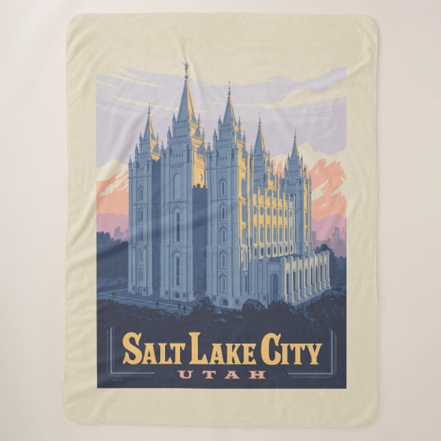 Couverture Sherpa Temple de Salt Lake | Salt Lake City, Utah (Devant)