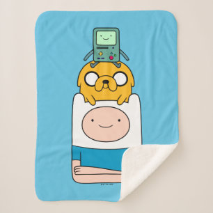 Couverture Sherpa Temps d'aventure BMO, Jake & Finn