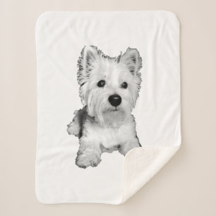 Couverture Sherpa Terrier blanc de l'ouest de la région des hautes