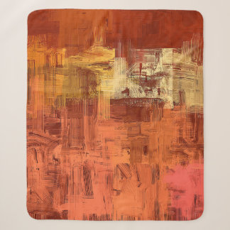 Couverture Sherpa texture Abstraite. 2d illustration. Main expressiv