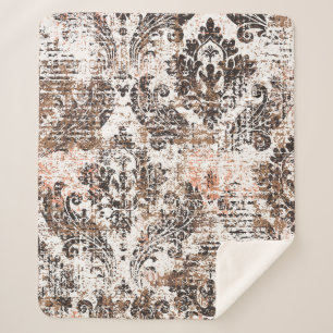 Couverture Sherpa texture Abstraite ou arrière - plan grunge. Textur
