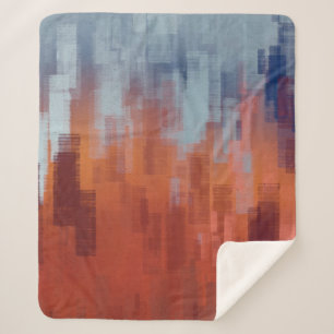 Couverture Sherpa texture arrière - plan Abstraite. 2d illustration.