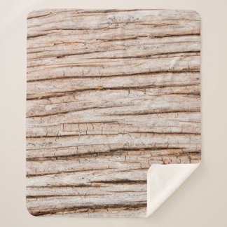 Couverture Sherpa Texture en bois foncé. arrière - plan Abstrait Vin