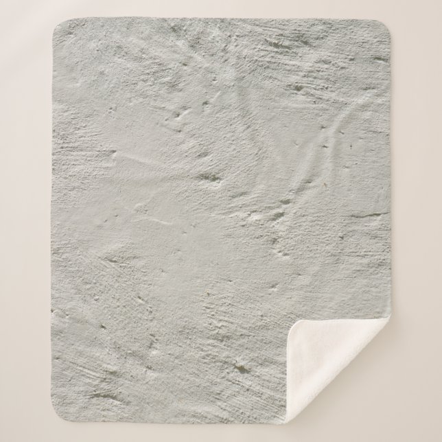 Couverture Sherpa Texture rough plaster plaster wall (Devant)